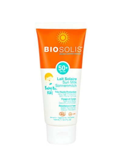 Organic Sun Milk Baby And Kid SPF50 Plus 100ml