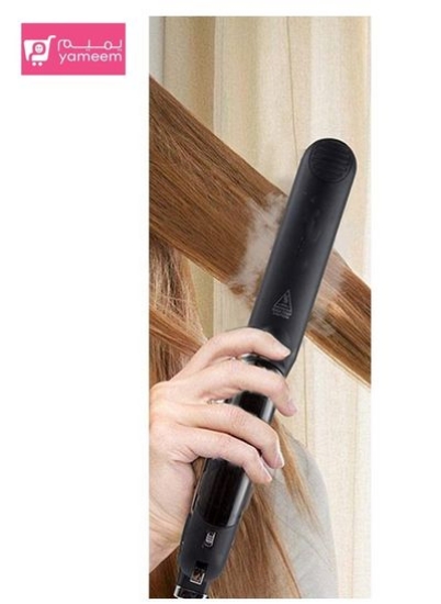 اتوی صاف کننده موی صاف و اتوی بخار بخار تورمالین سرامیک سالنی، صفحه نمایش LED با دمای قابل تنظیم.
