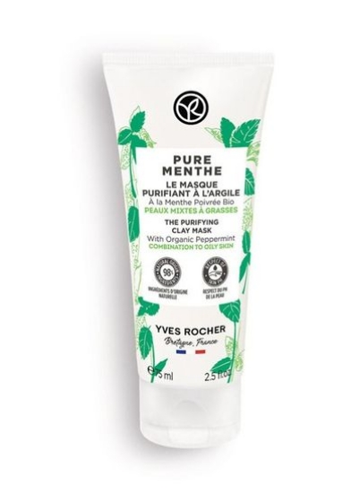Pure Menthe The Purifying Clay Mask Tube 75Ml