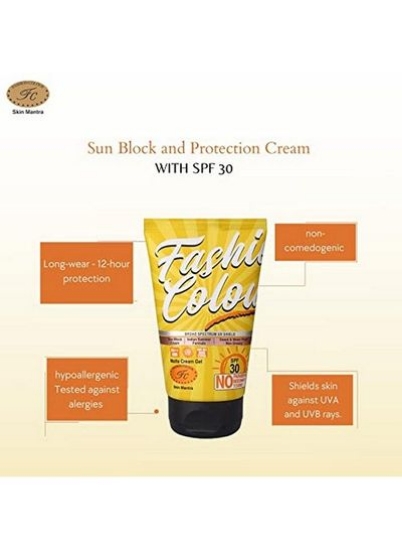 کرم ضدآفتاب و ضد عرق و ضدآب غیر چرب (Spf 30 130G)