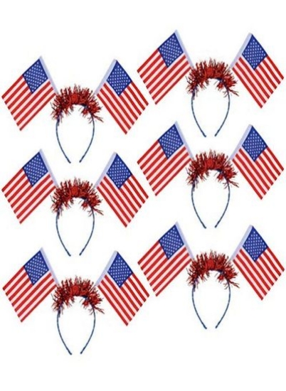 پرچم هدبند Bopper، پرچم آمریکا، 6 Pack