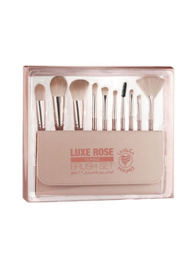 ست برس 10 تیکه MIKYAJY LUXE ROSE