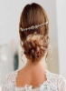 گیره شانه موی کریستالی عروسی تکه موی عروس اکسسوری موی عروس زنانه (نقره ای)
