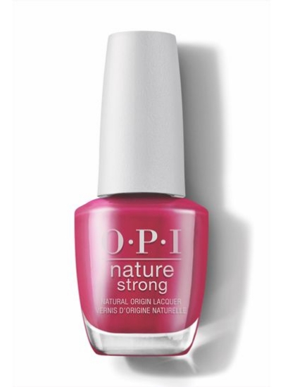 لاک ناخن OPI Nature Strong، A Bloom with a View، لاک ناخن قرمز، 0.5 فل اونس