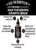 درمان پیشگیری از ریزش با حداکثر ضخامت مو. بهترین روغن های طبیعی برای موهای نازک. پر کردن فولیکول های مو برای مردان، زنان. Thickening Leave In Conditioner Serum 1Oz