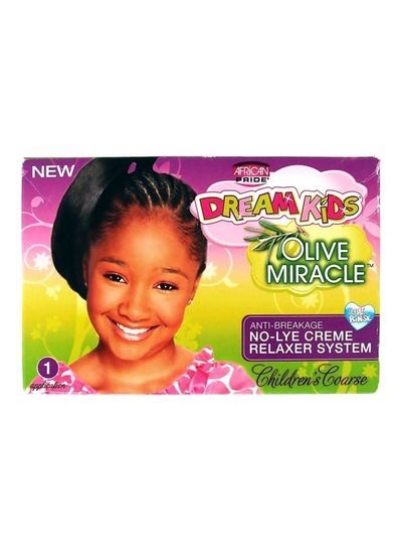سیستم ریلکس کننده کرم ضد شکست Dream Kids Olive Miracle No Lyn Creme Relaxer