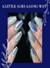 پودر ناخن کروم Mermaid Nail Powder Iridescent Nails Powder Aurora Chrome Powder for Nails Opal Rainbow Mica Powders Sunset Chameleon پودر ناخن کروم پیگمنت مانیکور