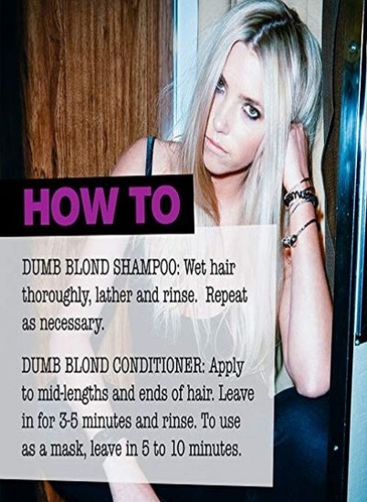 Bed Head Dumb Blonde Shampoo And Reconstructor Conditioner Duo - هر عدد 25.36 اونس