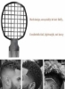 شانه چرخشی موی افرو برای مردان سیاه پوست دردلاک