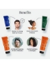 ملزومات مراقبت از موی طبیعی کنترل روغن برای زنان و مردان با شامپو پاک کننده روغن کنترل (75 میلی لیتر) نرم کننده (75 میلی لیتر) ژل مو (50 میلی لیتر) و کرم مو (50 میلی لیتر) | Allnatural N &amp; Crueltyfree |