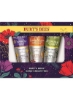 3 لوسیون جوراب ساق بلند Burt&#39;S Bees هدیه 3 لوسیون کرم دست ست سه گانه اسطوخودوس و شکوفه پرتقال عسلی و پسته و رزماری و لیمو (نسخه جدید)