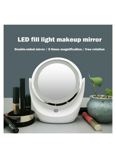 آینه آرایش LED سفید