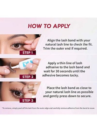 مژه مصنوعی Baby Demi Wispies Black (بسته 4)