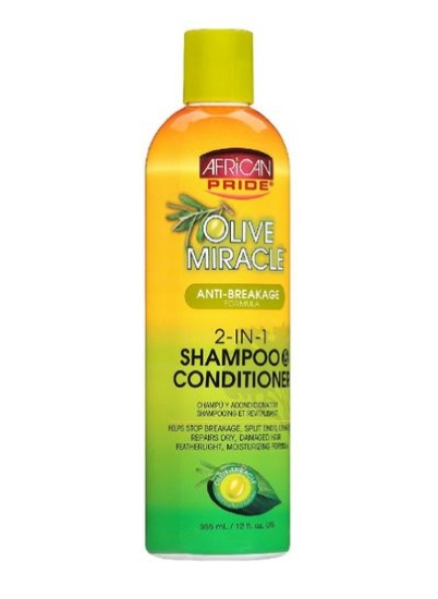 شامپو و نرم کننده Olive Miracle 2 in 1 12 Oz