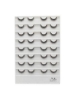 سینی بزرگ مژه های کوتاه آرایش طبیعی روزانه قابل استفاده مجدد 3D Mink مژه مصنوعی تقلبی 16 جفت اکستنشن مژه های نرم و کم حجم (2529)