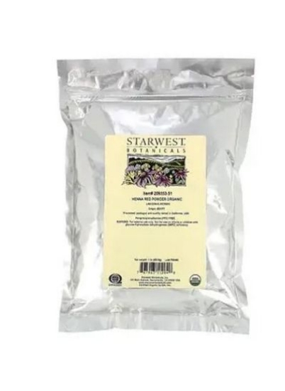 Starwest Botanicals Henna Red Organic 1 پوند 453.6 گرم