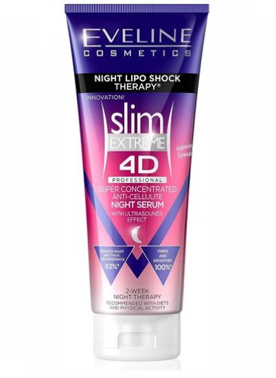250 میلی لیتر لیپو شاک تراپی COSMETICS Slim Extreme 4D Prof Night Lipo Shock Therapy