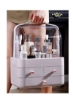 اکریلیک لوازم آرایشی و بهداشتی جعبه ذخیره سازی جعبه کشو میز سازمان دهنده کیف میز آرایش کیسه آرایشی نگهدارنده رژ لب نگهدارنده مراقبت از پوست