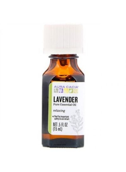 اسانس اسطوخودوس خالص Aura Cacia 0.5 fl oz 15 ml