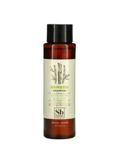 Soapbox Shampoo Bamboo Strength &amp; Body 16 fl oz 473 ml