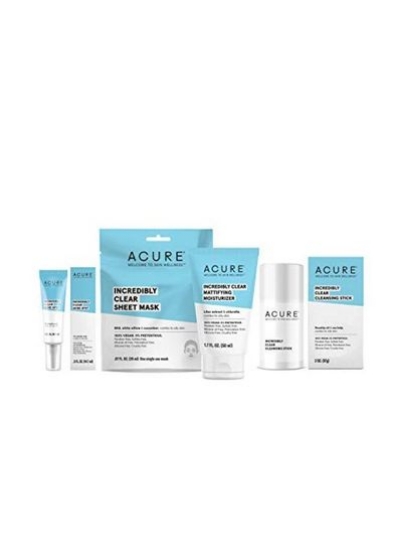 ACURE شگفت انگیز لکه های آکنه 100% گیاهی برای پوست های چرب تا معمولی و مستعد آکنه 2% اسید سالیسیلیک 0.5 اونس