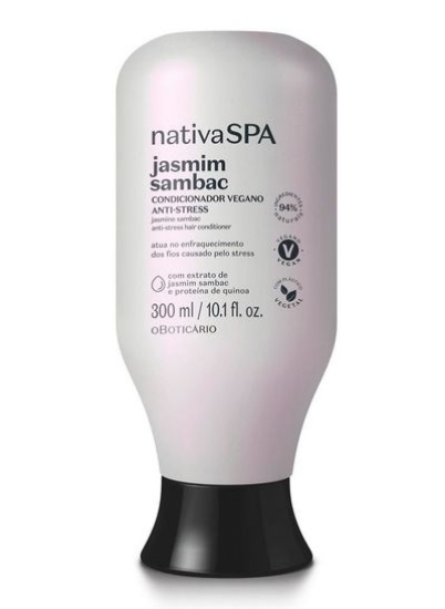 نرم کننده ضد استرس Nativa Spa Jasmine Sambac 300ml