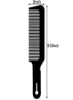 3 بسته شانه بربر شانه قیچی شانه های قیچی رویه صاف شانه های برش مو مناسب برای برش های کلیپر و تاپ های صاف (مشکی)