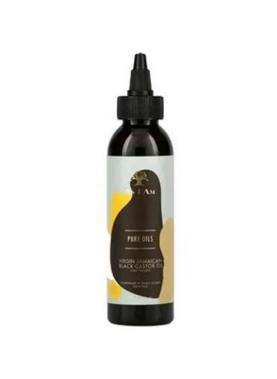 روغن کرچک سیاه ویرجین جامائیکایی As I Am Pure Oils 4 fl oz 118 ml