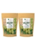 پودر AMLA 100% خالص طبیعی 453GM انگور فرنگی هندی عالی برای حالت دهنده و رنگ آمیزی مو مخلوط ویتامین C طبیعی و آنتی اکسیدان بسته 2 عددی