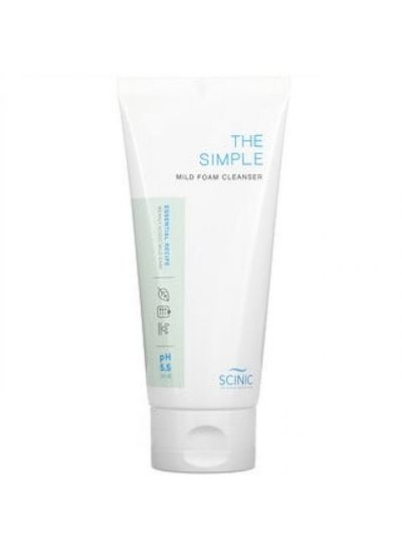 Scinic The Simple Foam Cleanser pH 5.5 4.05 fl oz