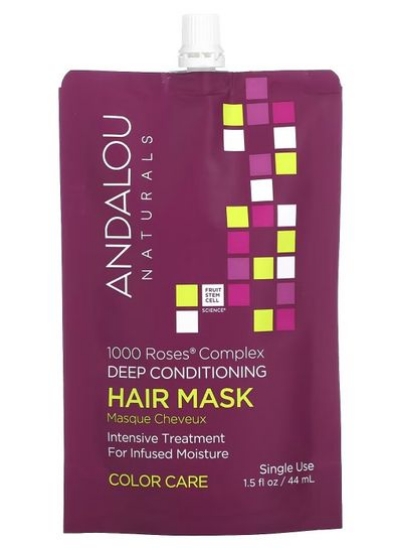 ماسک مراقبت از رنگ مو Andalou Naturals 1000 Roses Complex 1.5 فل اونس (44 میلی لیتر)