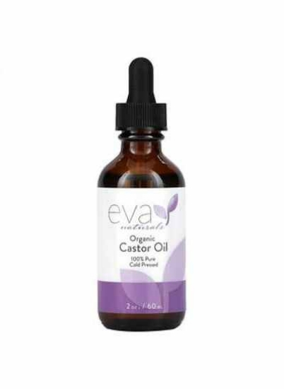 روغن کرچک ارگانیک Eva Naturals 2 اونس 60 میلی لیتر