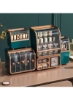 آرایشگر ست کشو 5 تکه جعبه ذخیره سازی سری لوکس جعبه جواهرات سازمان دهنده و نگهداری لوازم آرایش (سبز)