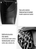 غلاف قیچی چرمی، آرایشگاه شاپ کیف قیچی قابل حمل گیره مو شانه نگهدارنده ابزار آرایشگاه کیف کیف کیف کمری برای آرایشگران، آرایشگر آرایشگاهی