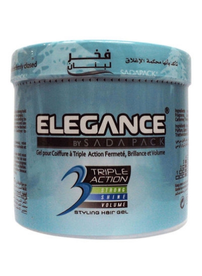 ژل تریپل اکشن حالت دهنده مو آبی 1ml