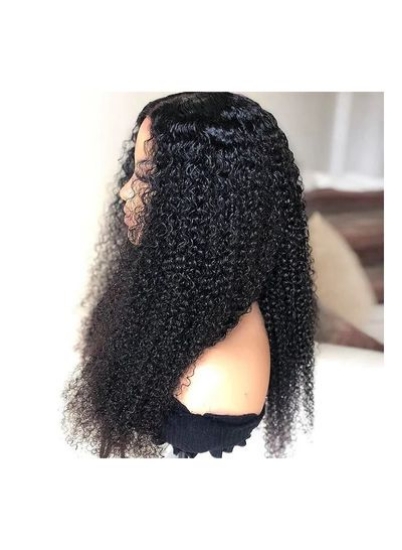 Estelle مقاوم در برابر حرارت الیاف با کیفیت بالا Lace Front Wig Curly