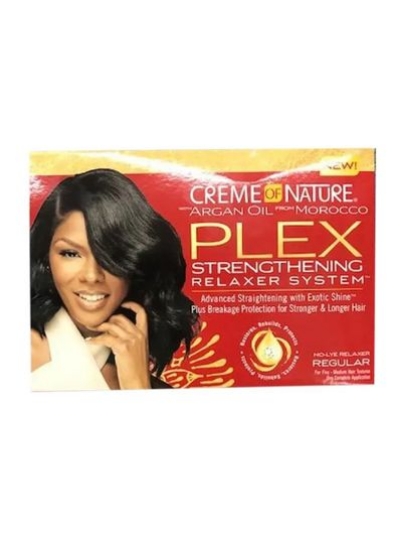 Relaxer System Regular Creme Of Nature آرگان پلکس