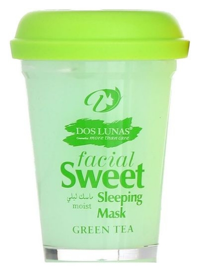 ماسک خواب شیرین شبانه صورت دوس لوناس چای سبز 100 میلی لیتر