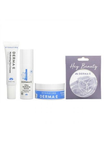 کیت 4 تکه Derma E Hydrate &amp; Go