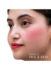 آیورودا، رنگ طبیعی لب و گونه، رژگونه برای زنان - SLS، بدون مواد شیمیایی و پارابن - 01 قرمز آجری (کرم مات)