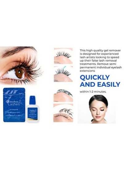 On Remover and Lash Remover for Lash Extension - Eyelash Glue Remover Dissolves Eyelash Extension Glue By Existing Beauty Lashes 15 ml