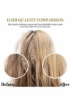 برس 2 تکه گره زدایی برای موهای آفریقایی آفریقایی آفریقایی با بافت
