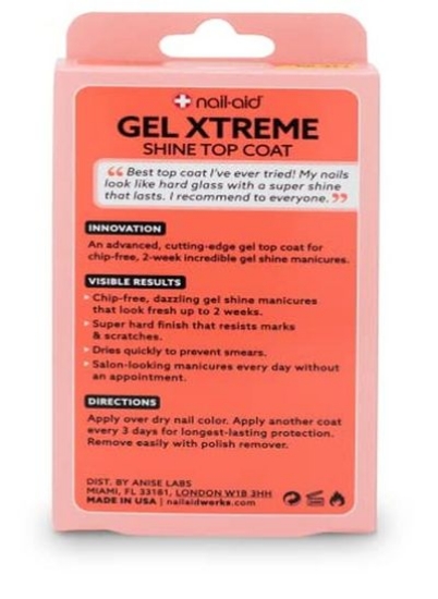 ژل Xtreme Shine Top Coat Clear 055 Fluid Ounce