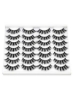 مژه مصنوعی Wispy Natural Eye Lashes Faux Mink مژه مصنوعی مژه مصنوعی نرم سه بعدی طول متوسط بسته حجمی 14 جفت