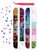 Lors Set 3D Butterfly Nail Glitter Sequins Unime Sparkly Laser Properfly Nail Sequin Ecrylic Paillettes هولوگرافی ناخن درخشنده ورق های درخشان ناخن لوازم آرت ناخن چوب برای نکات دکور مانیکور