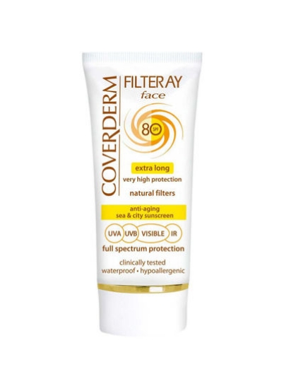 کرم صورت Filteray SPF80 رنگ قهوه ای نرم 50ml