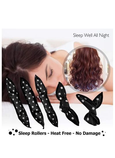 تصویر Excefore : بیگودی، 20 عدد بیگودی فوم اسفنجی، بیگودی نرم Sleep Magic Soft Hair Hair for : تاریخ تحویل: 3 تا 5 روز کاری بیگودی، 20 عدد بیگودی فوم اسفنجی، بیگودی نرم Sleep Magic Soft Hair Hair for DIY (مشکی)