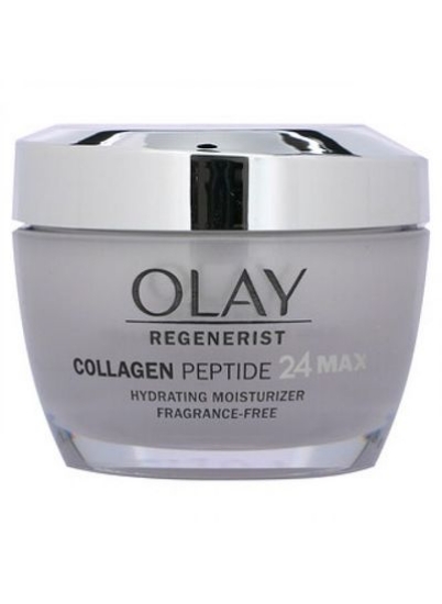 Olay Regenerist کلاژن پپتید 24 مرطوب کننده مرطوب کننده بدون عطر 1.7 اونس 48 گرم