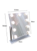 لوازم آرایش لمسی هوشمند چراغ LED آینه روشویی سفید / شفاف 31 x 36.8 سانتی متر