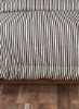 روکش بالش راحت و روکش کوسن -1 روکش بالشتی (150x200 سانتی متر)+ 1 روبالشی (50x75 سانتی متر) + 1 روکش کوسن (40x40 سانتی متر) سانتی متر دوقلو پنبه ای سفید/مشکی